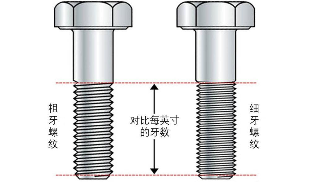 粗牙與細牙螺紋，如何選擇